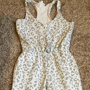 Cheetah romper